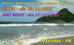 SORTEIO SEDES DE PRAIA - STIGPR / MATINHOS-PR   dias 20 e 27/11/2021